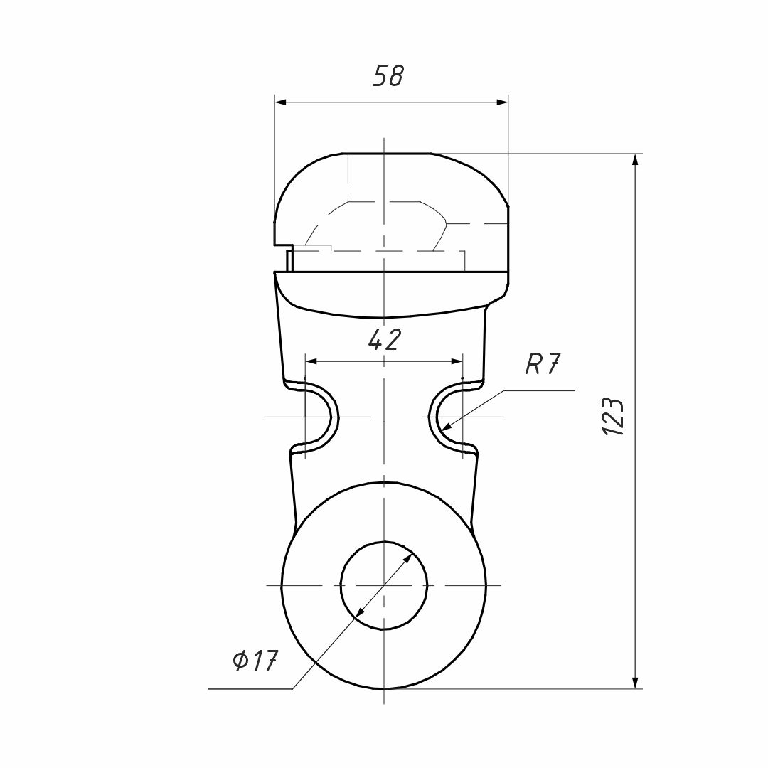 У1-7-16 ушко (НИЛЕД)