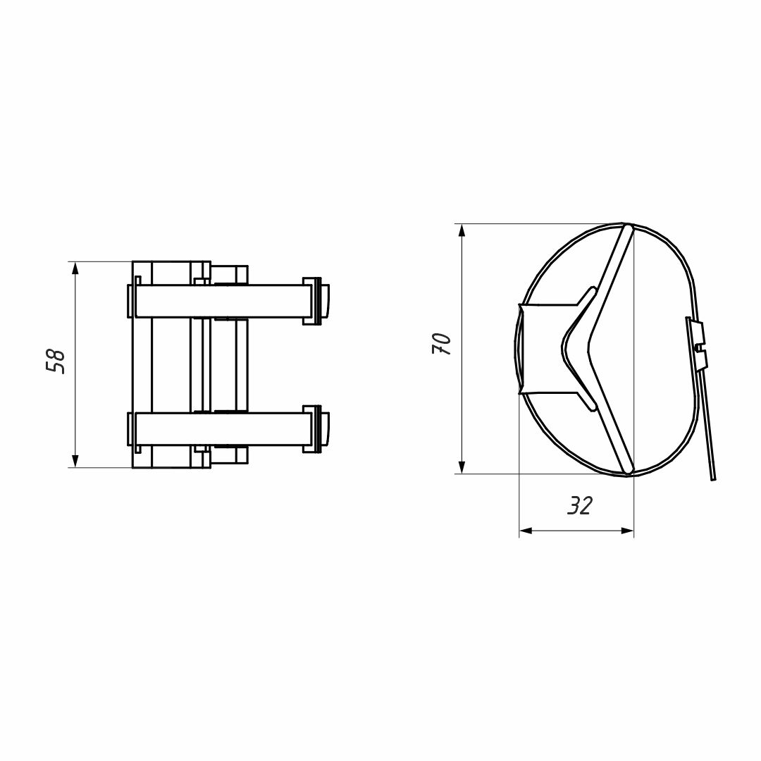 BIC 50.90 дистанционный фиксатор (НИЛЕД)