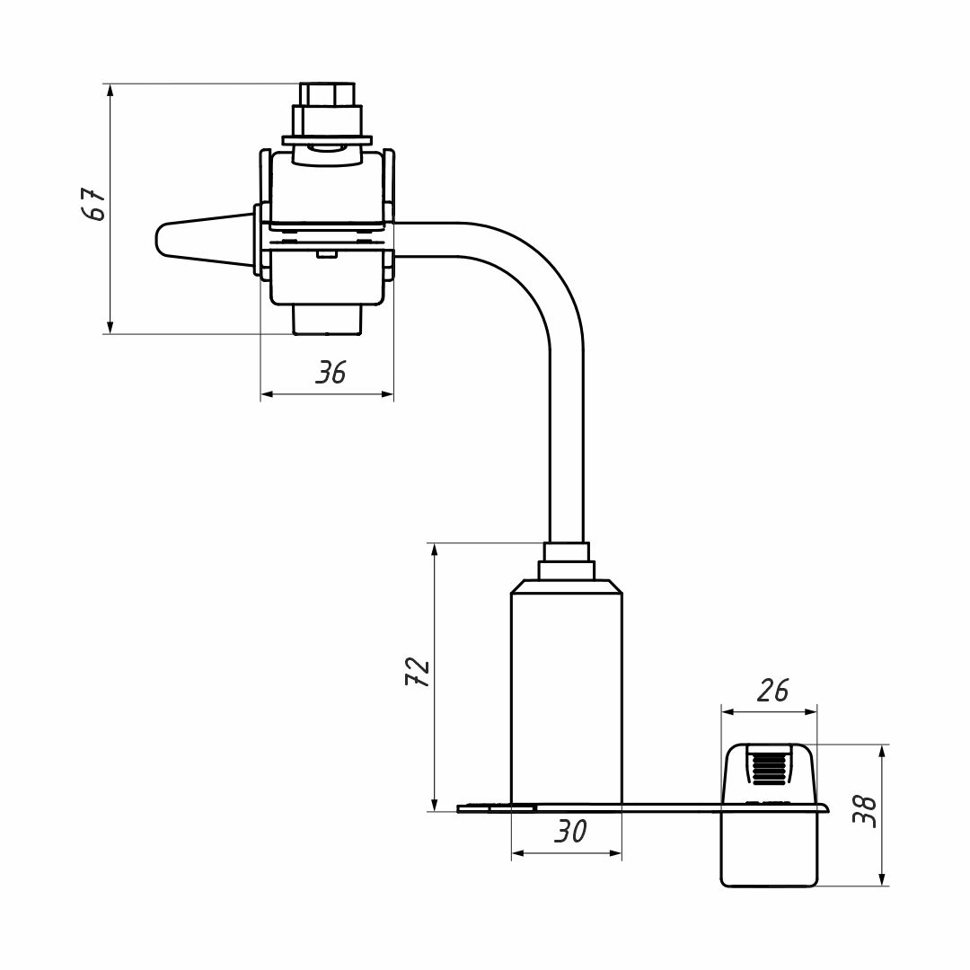 CMCC+CT 70 P адаптер+ответвительный зажим (ВК)