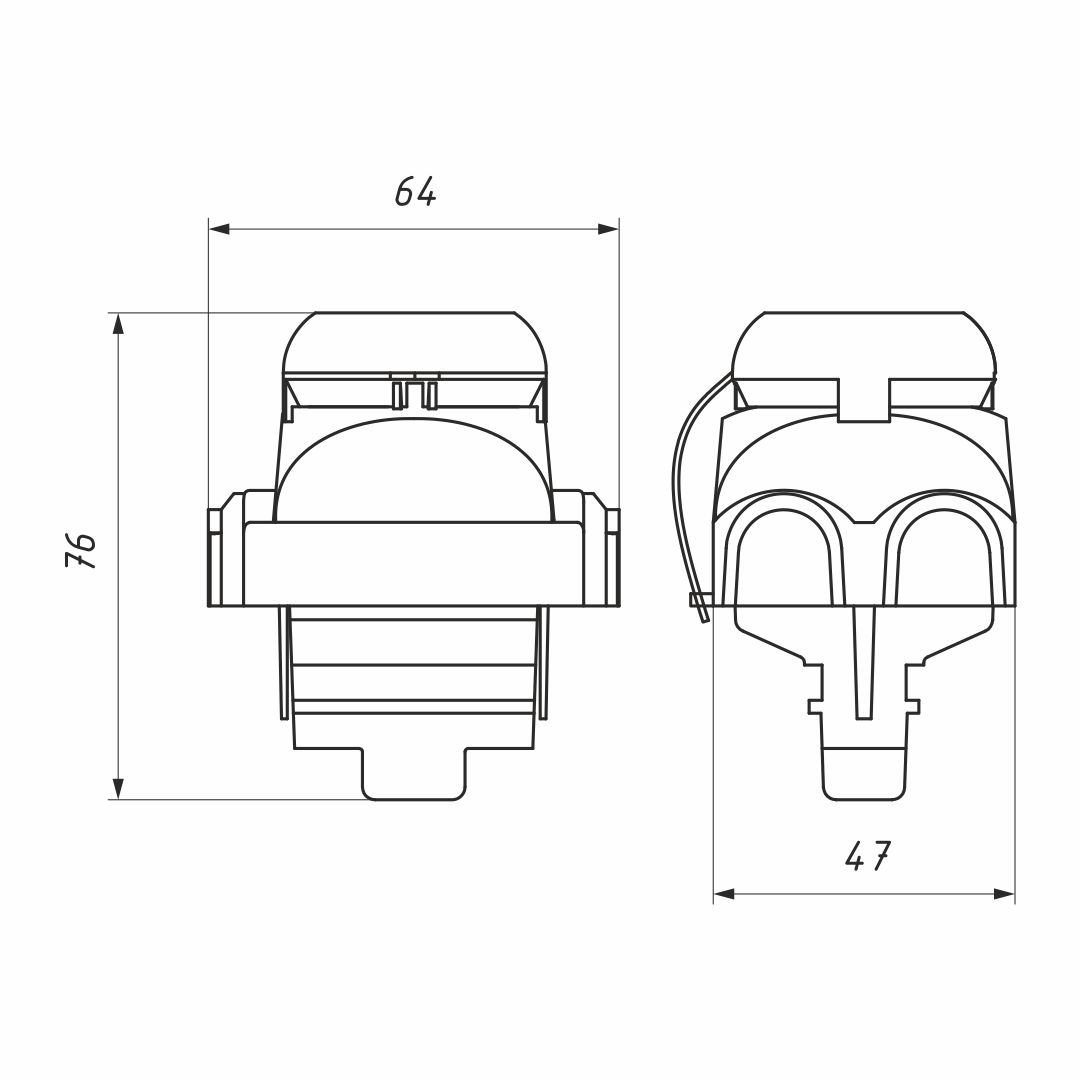 CT 80 Р зажим ответвительный (ВК)